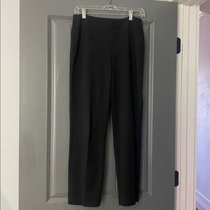 Black straight leg pants Petite Talbots size 2